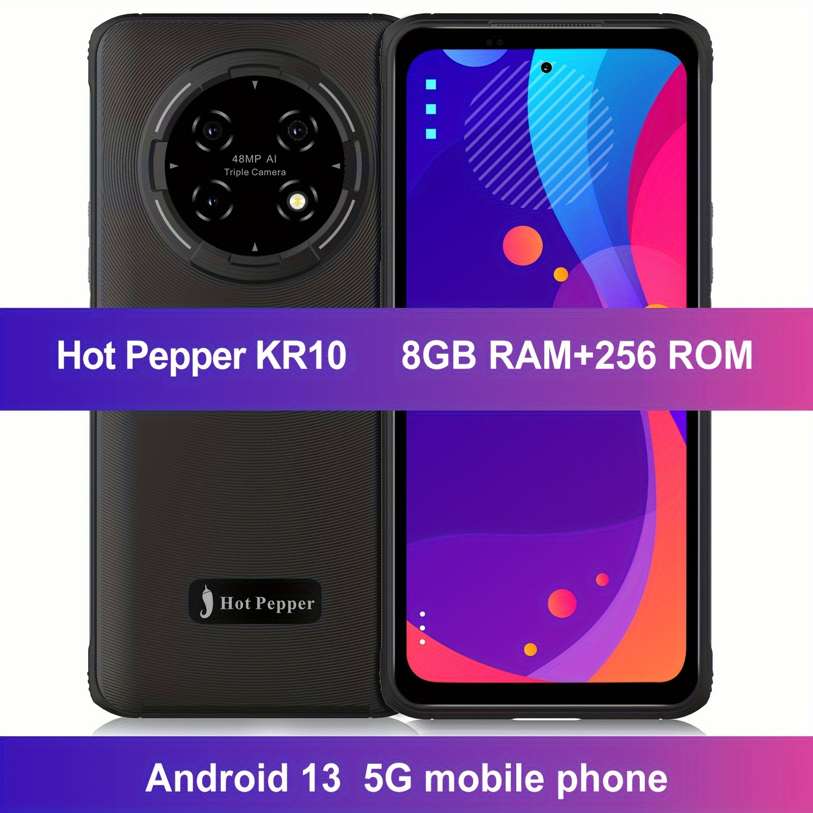 هوت بيبر هاتف أندرويد 13 الذكي 5G
