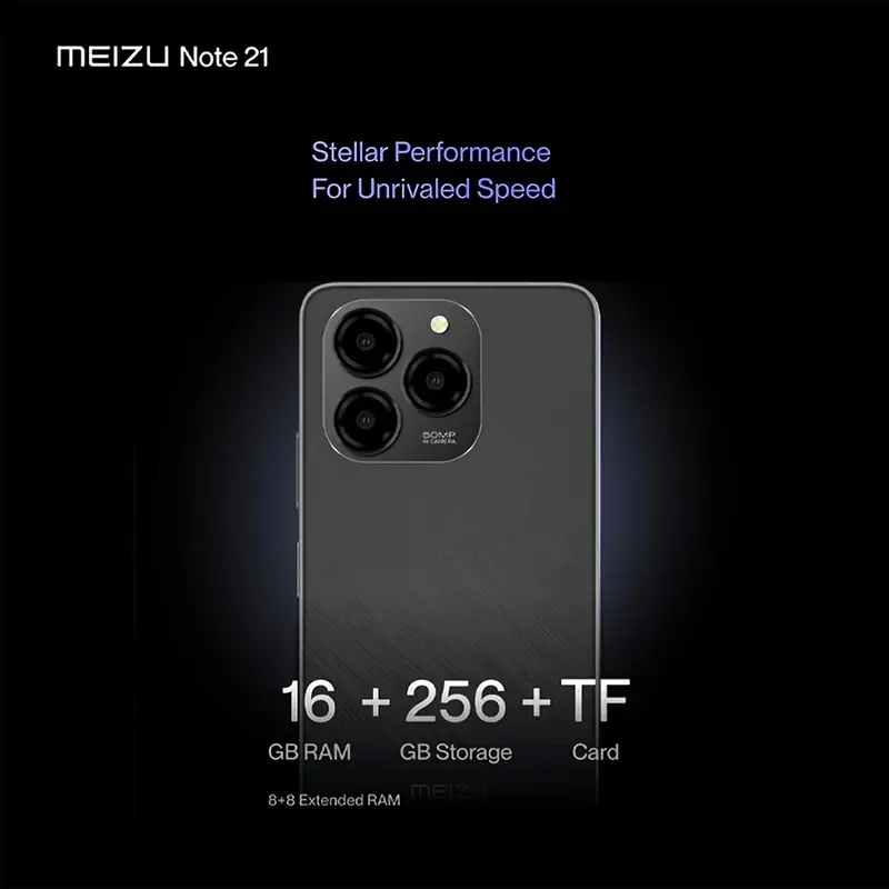 MEIZU Note 21 Android14, CPU T606, 8+ 256G